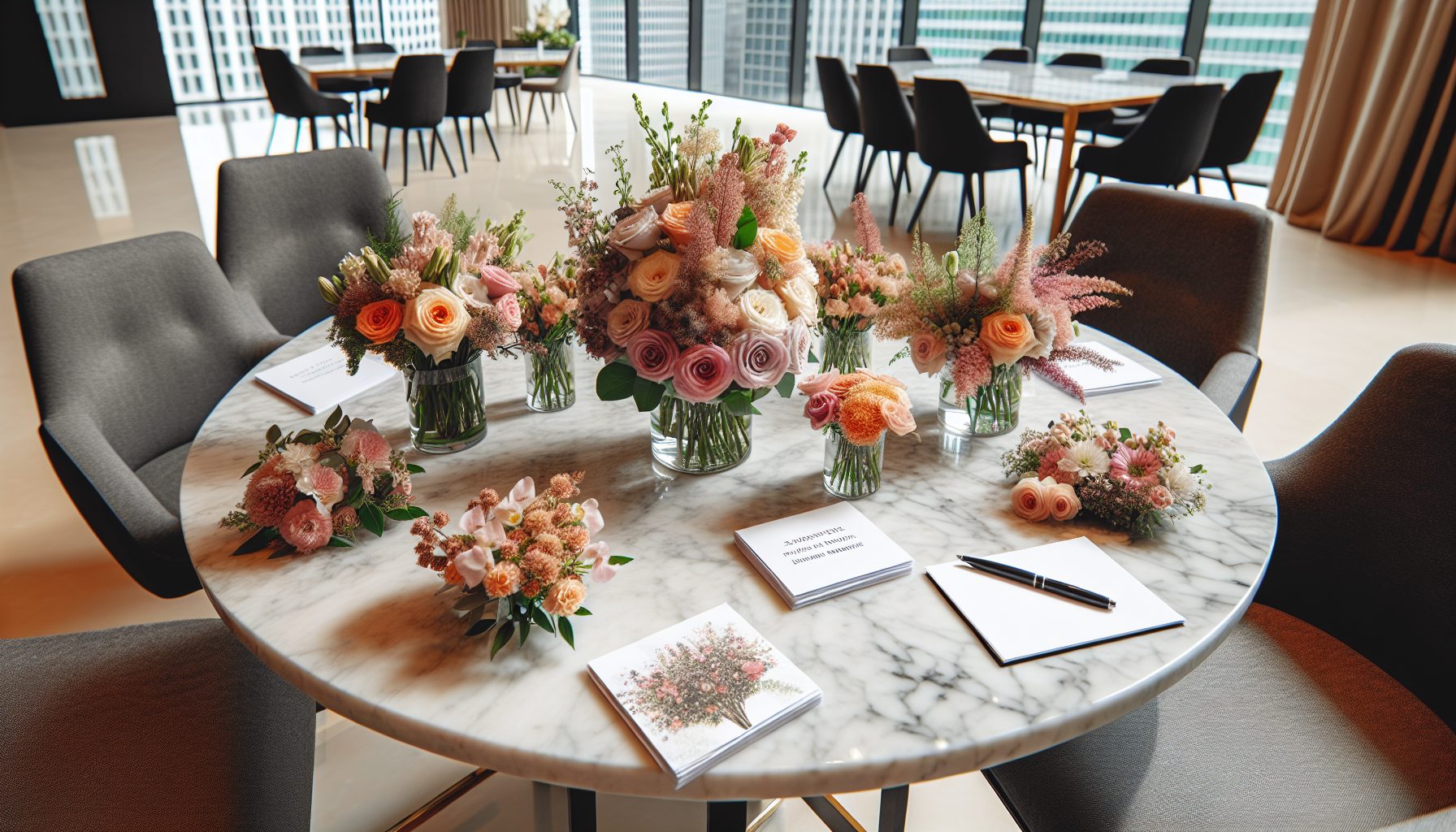 Где брать цветы для деловых встреч