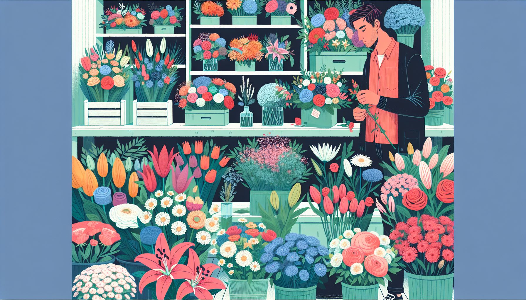 История из жизни: как я выбирал букет