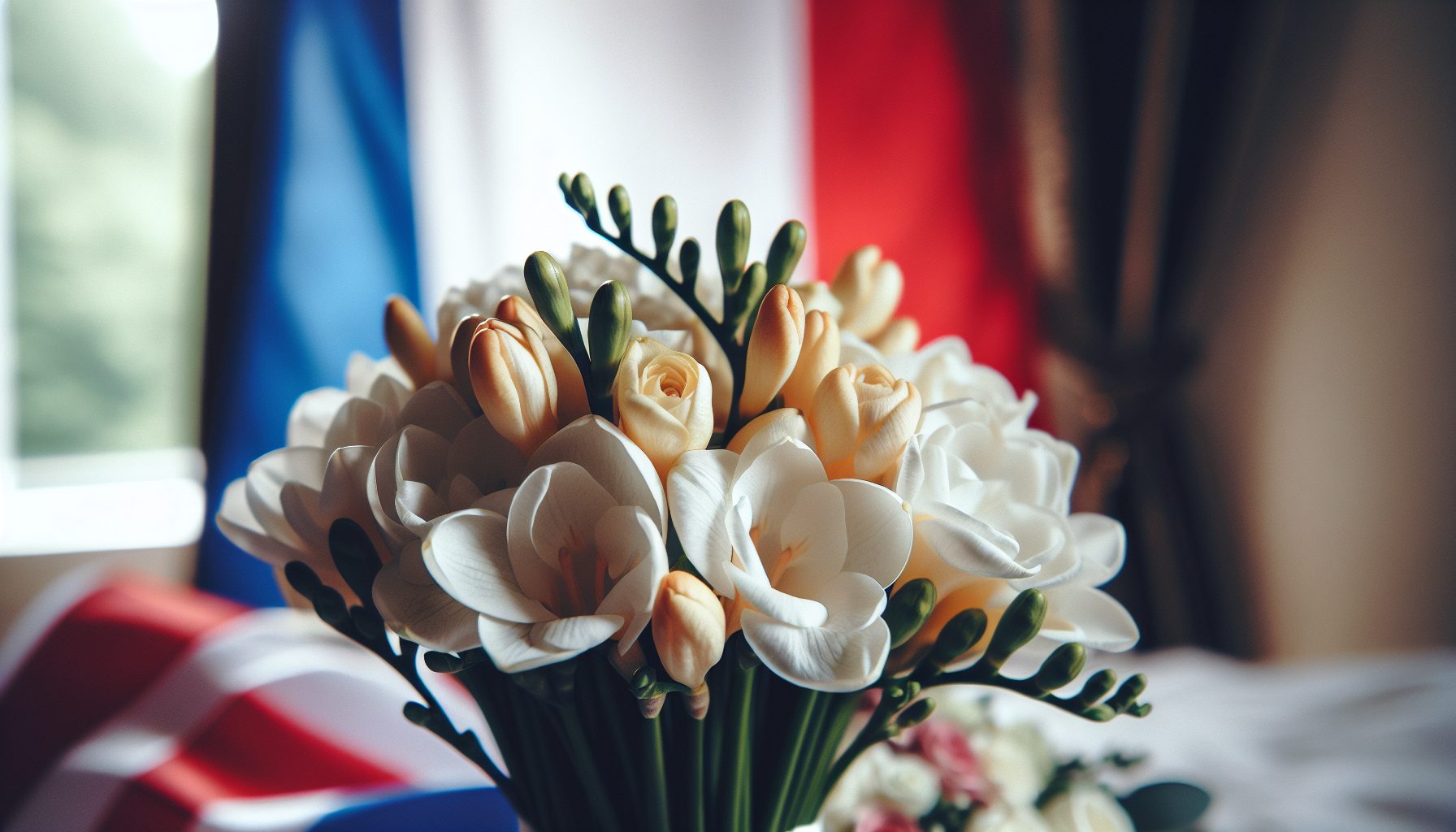 Фрезия и французская свадебная традиция