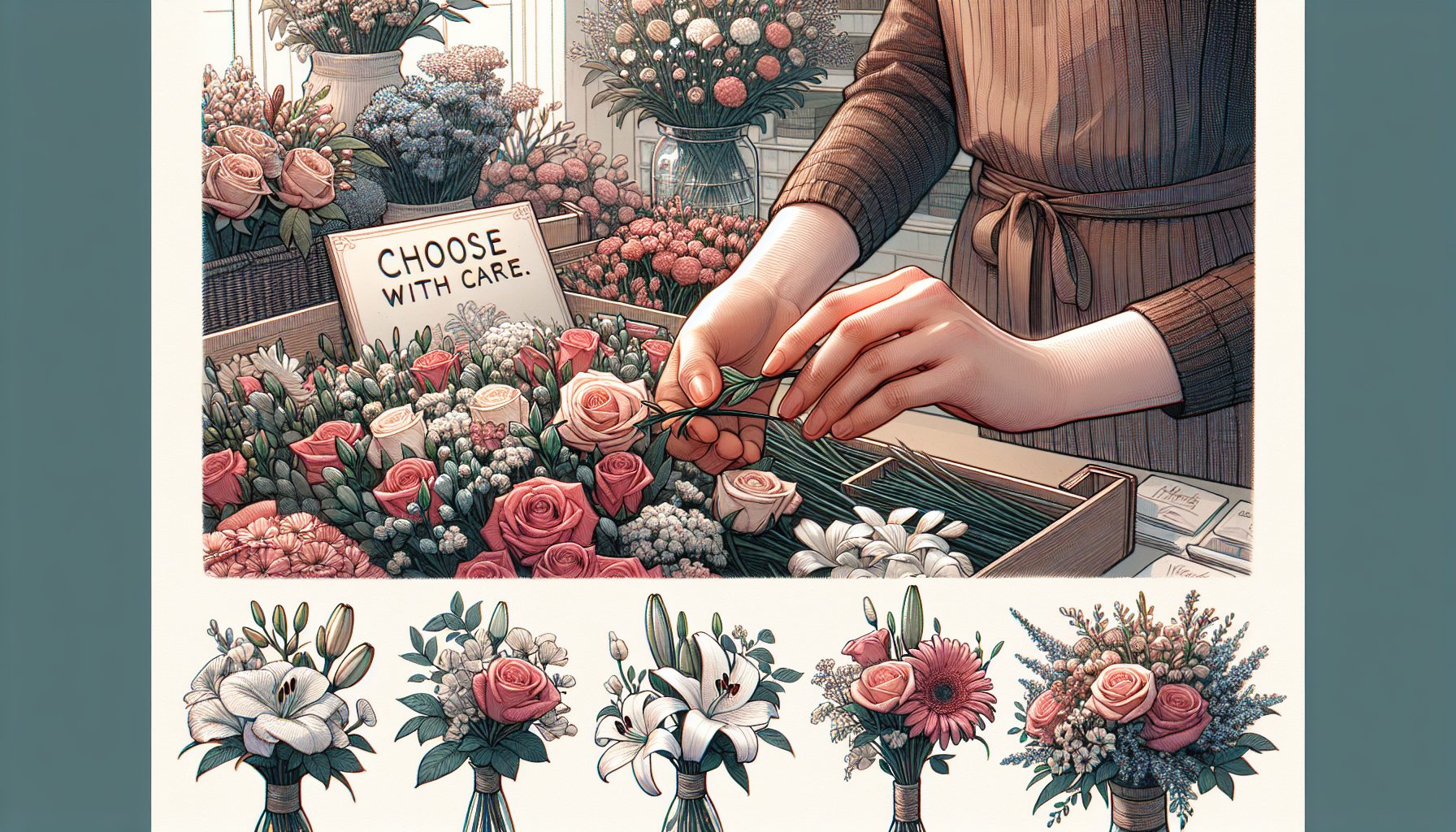 Почему выбор букета важен не меньше слов
