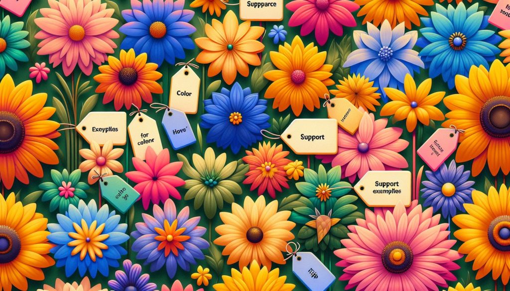 Символика цветов для поддержки: примеры и подсказки