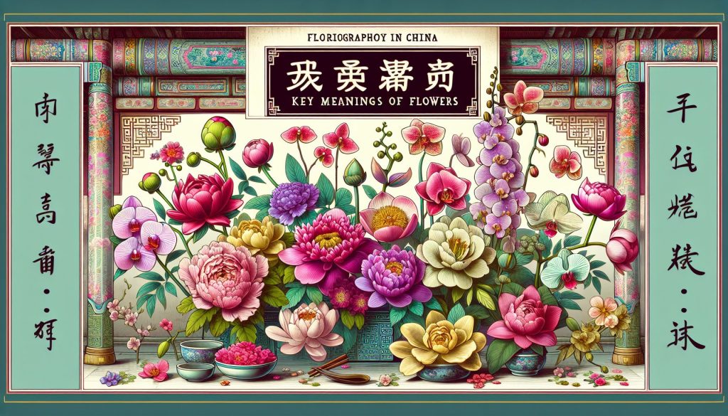 Флориография в Китае: ключевые значения цветов