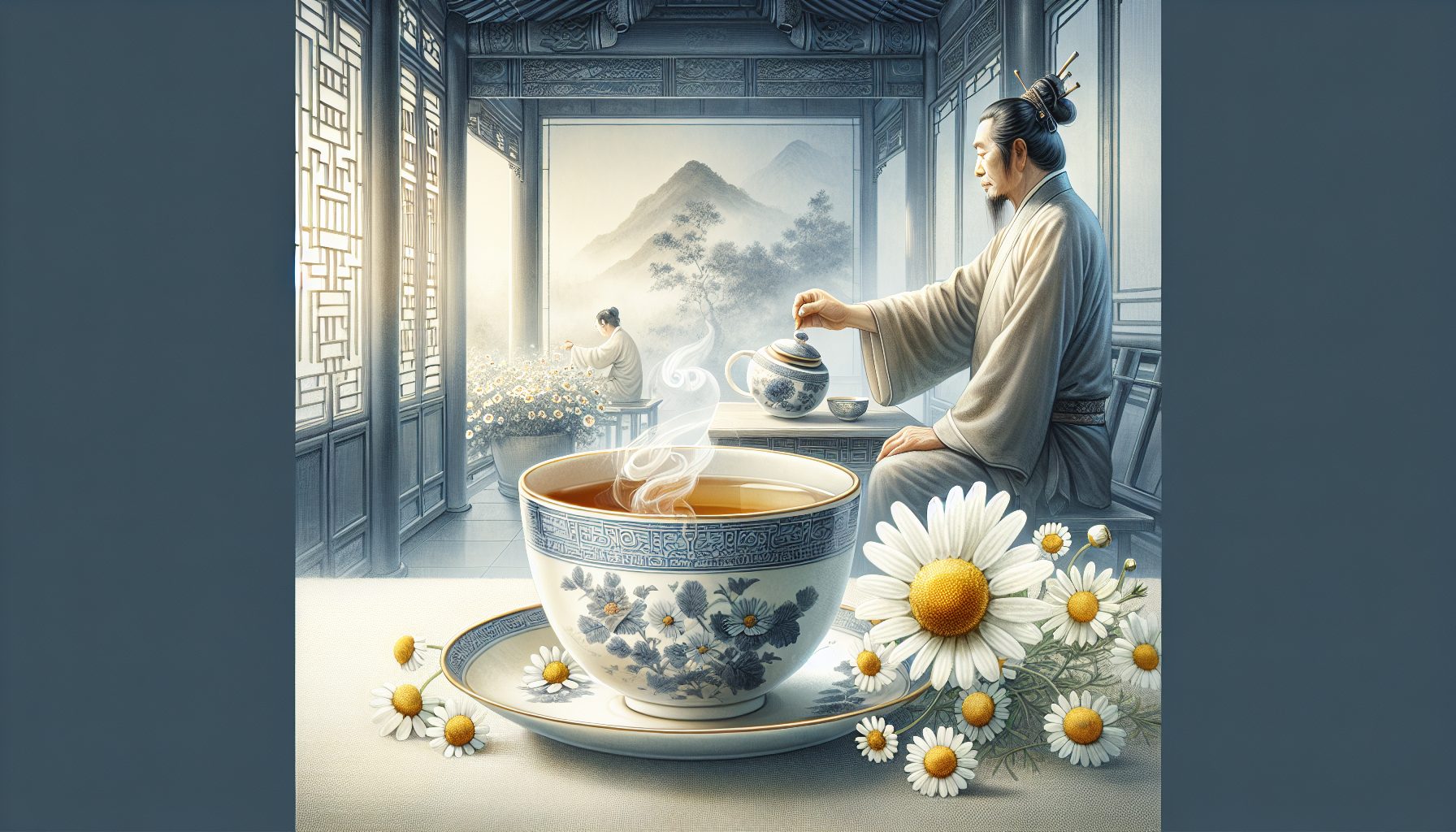 Как правильно пить ромашку в Китае