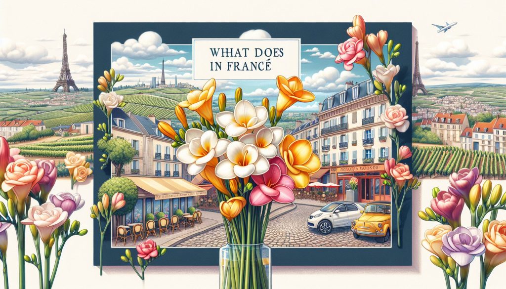 Что означает фрезия в во Франции