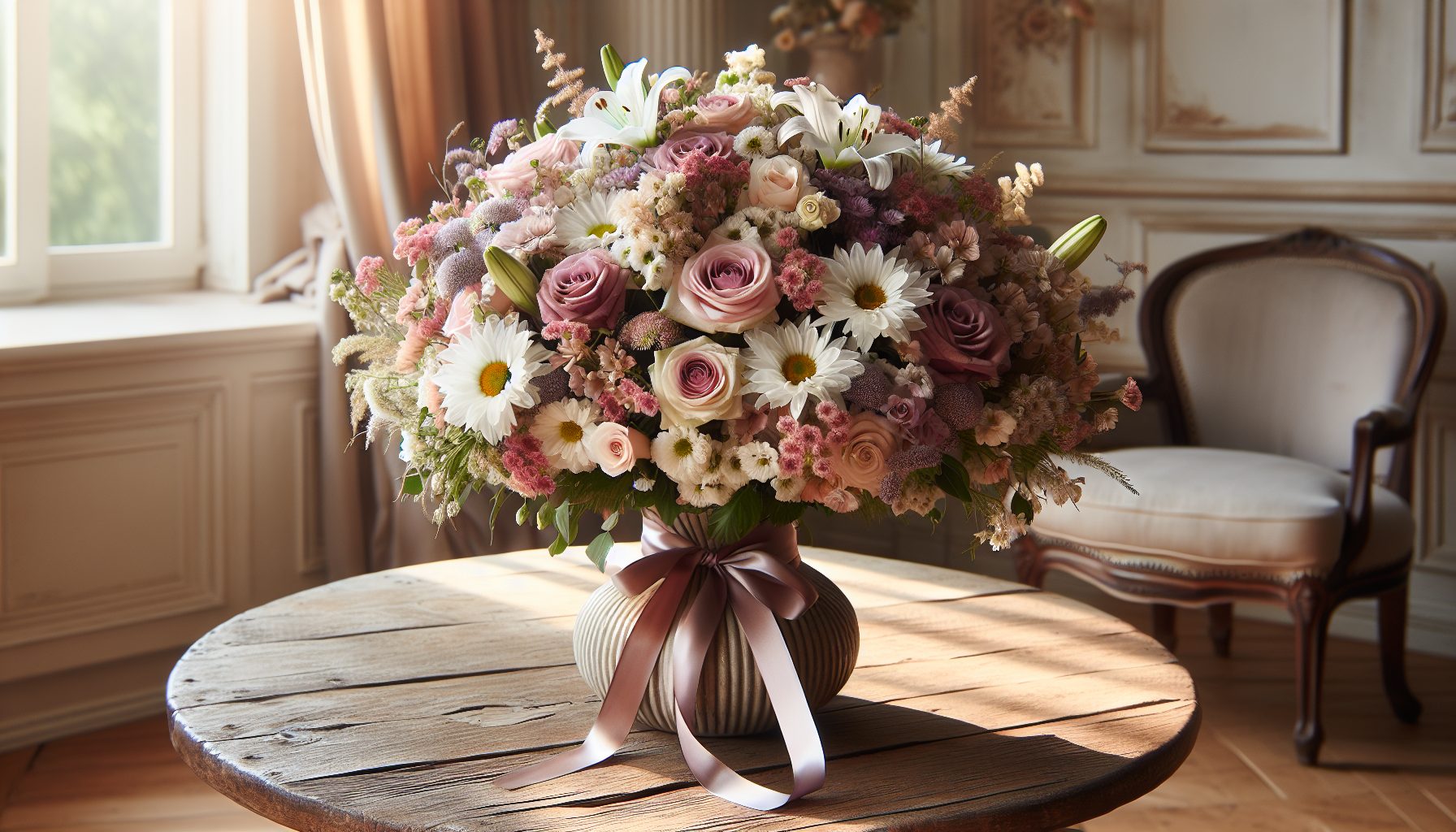 Форма и стиль букета