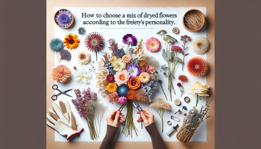 Как подобрать микс живых и сухоцветов под характер получателя
