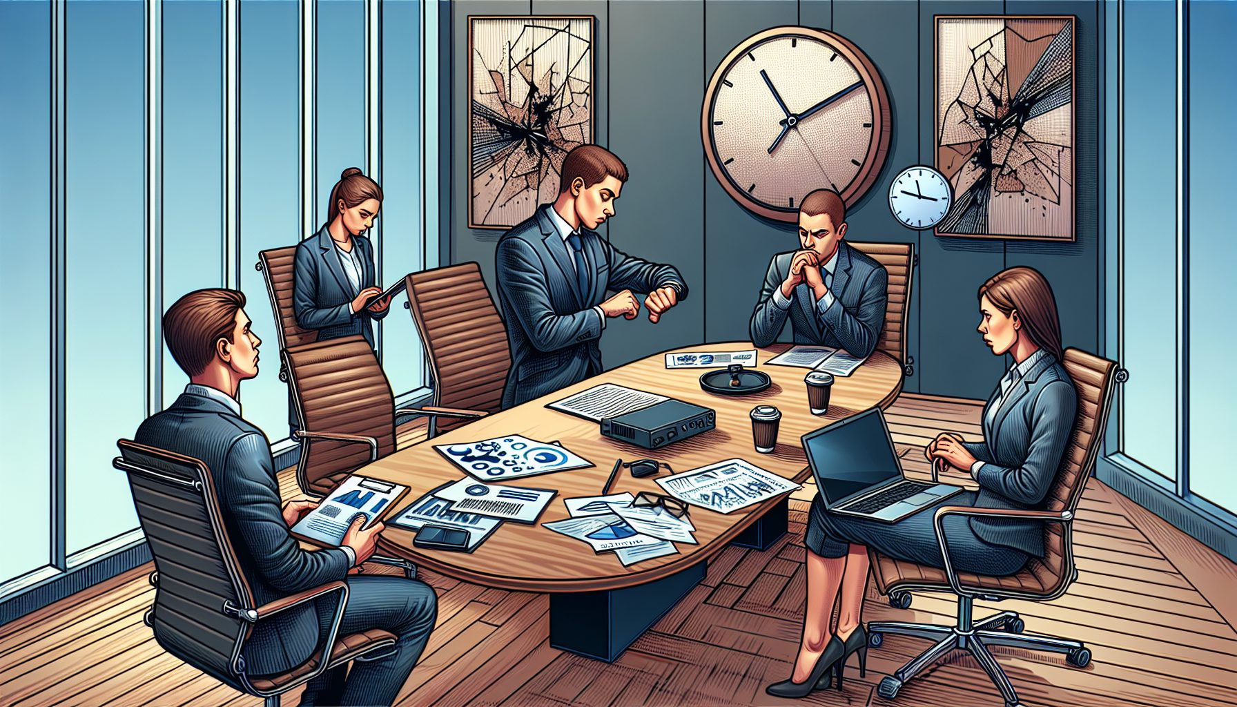 Опоздания и "легкое" пренебрежение временем