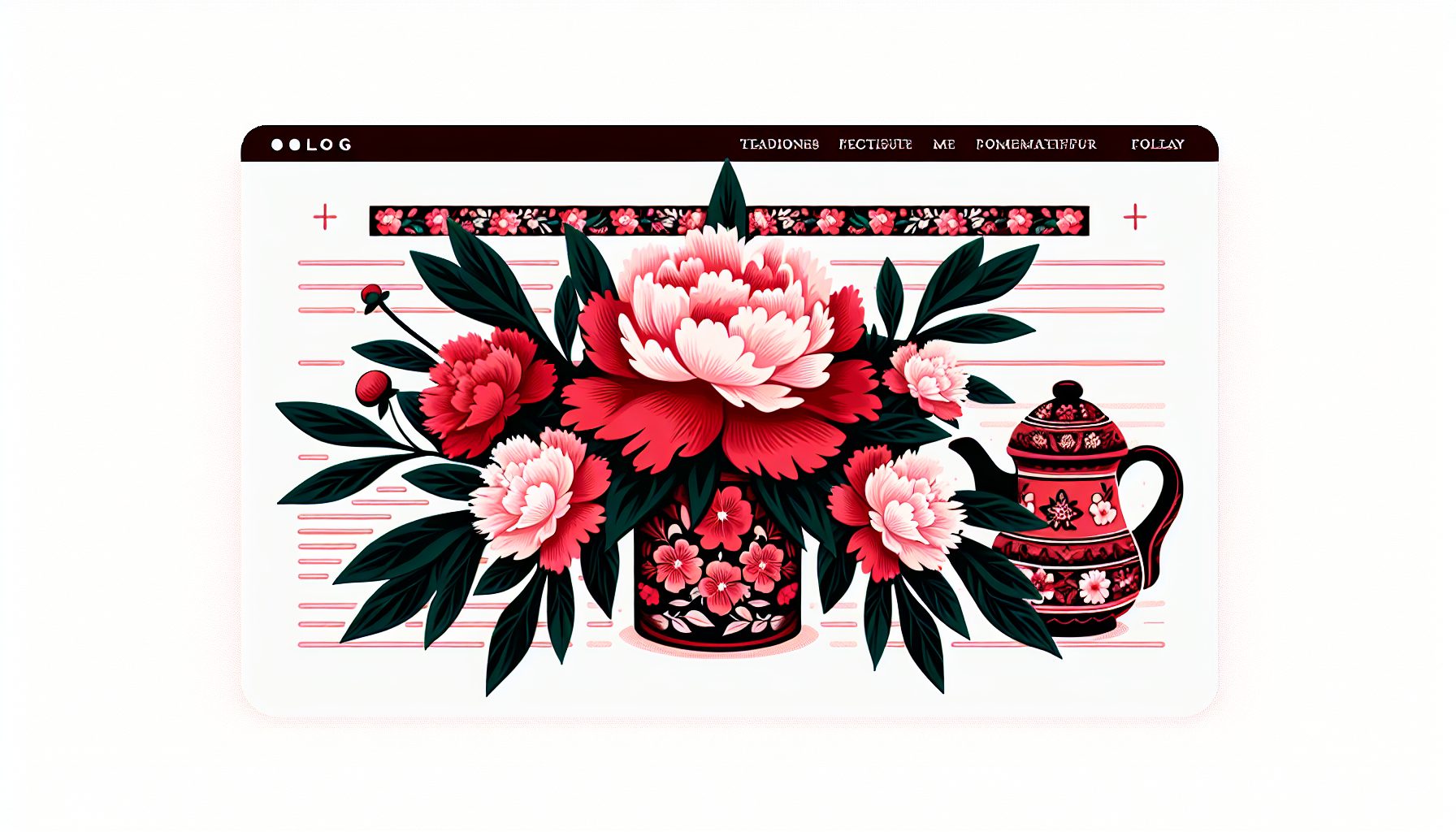 Пион как символ в русской культуре