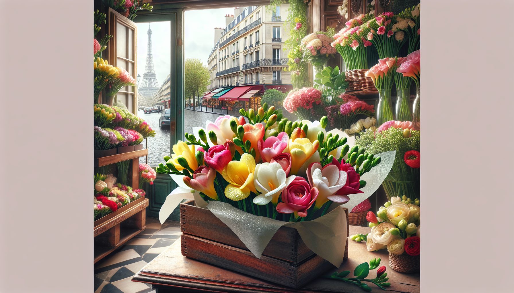 Как выбирать фрезии для подарка