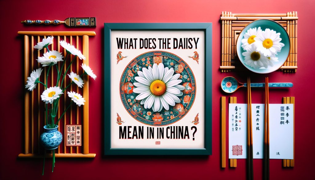 Что означает ромашка в в Китае
