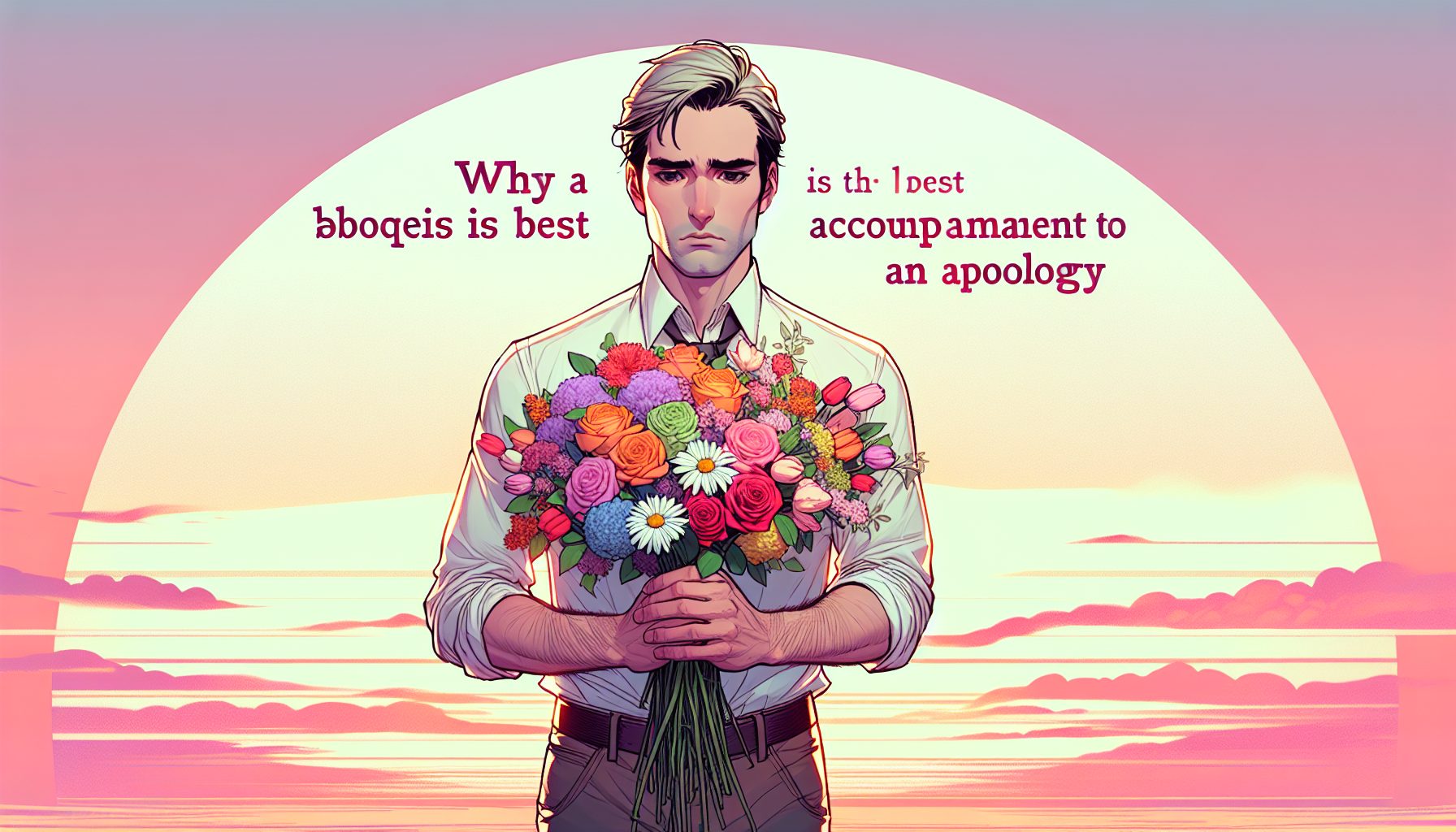 Почему букет — лучшее дополнение к слову «прости»