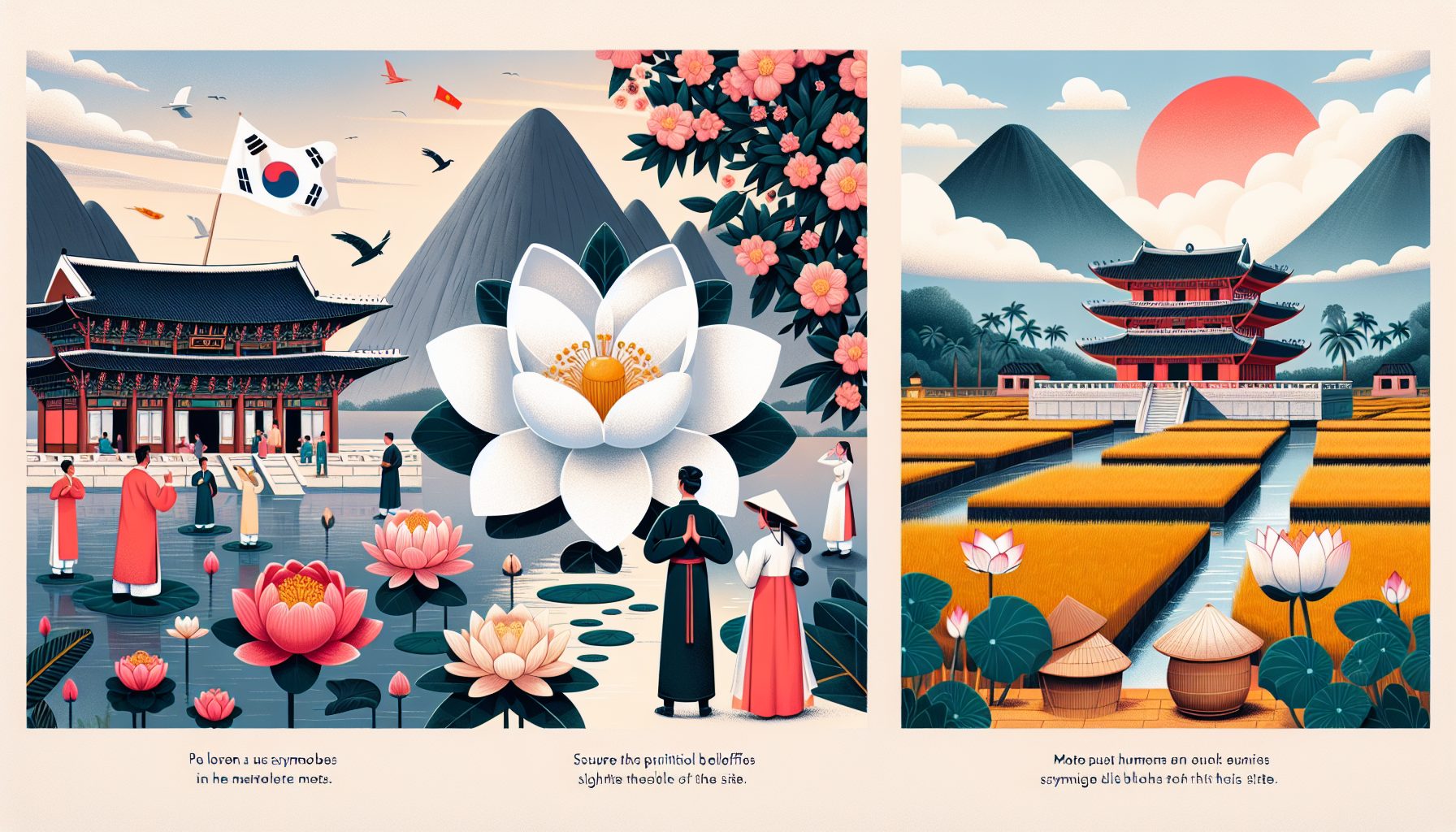 Символика в Кореe и во Вьетнаме