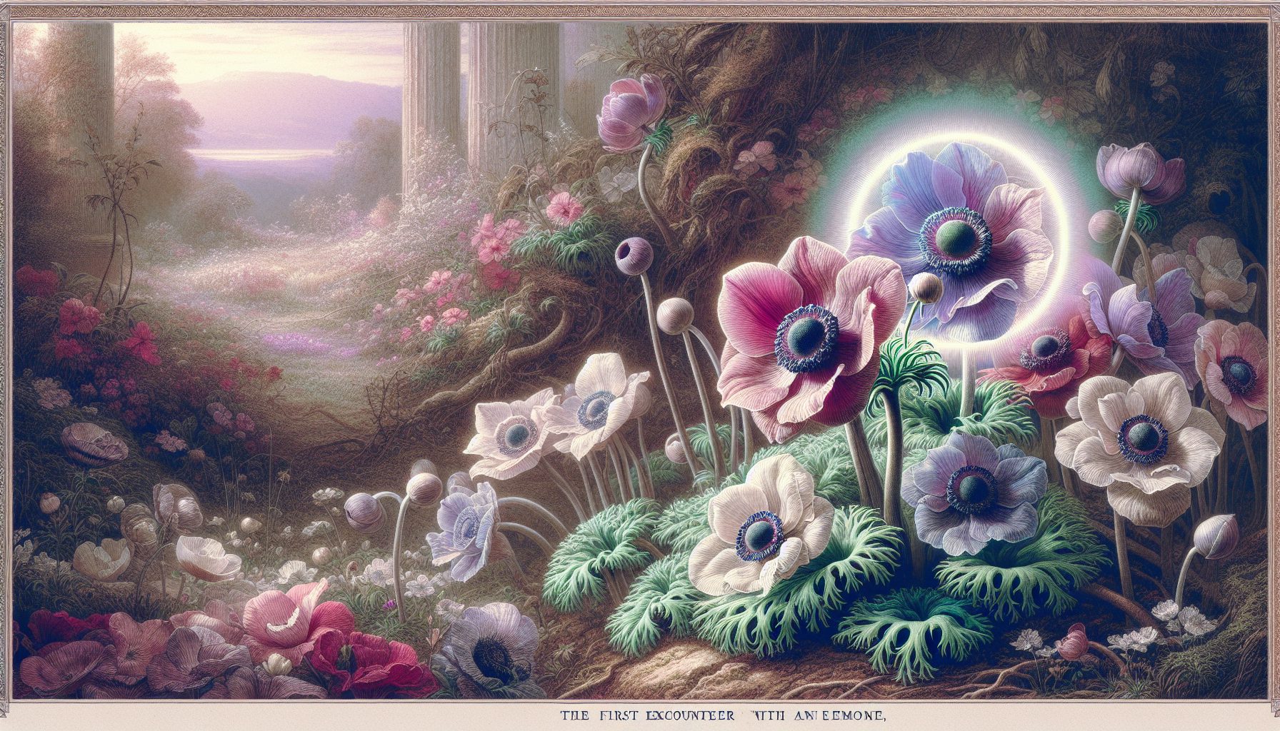 Первое знакомство с анемонами и их легендарный ореол