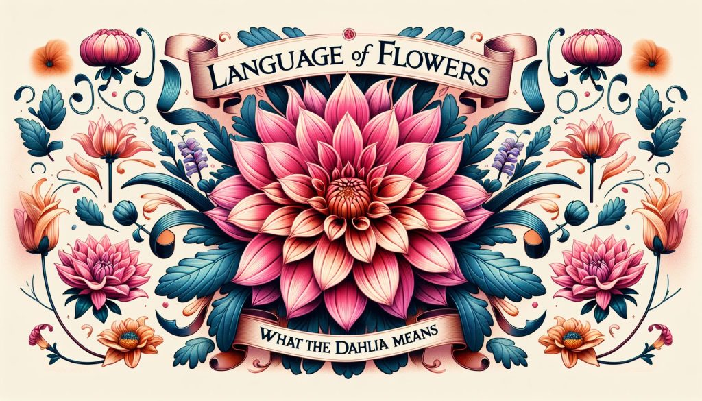 Язык цветов: что означает георгин