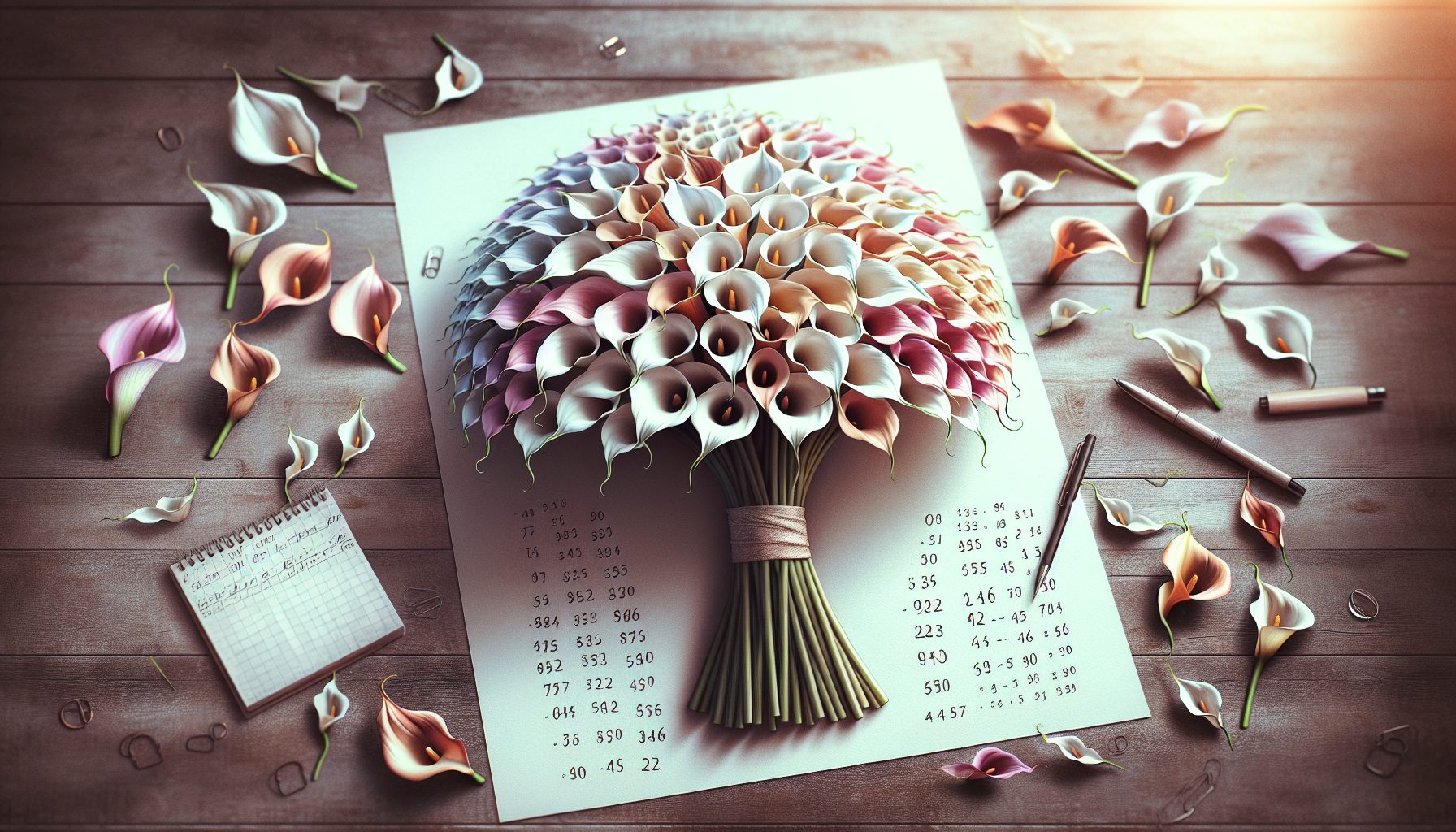 Число калл в букете: зачем считать?