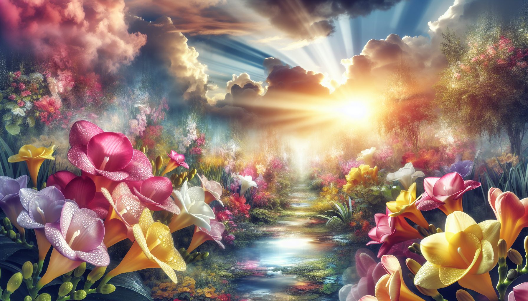 Как фрезия покорила сердца и легенды