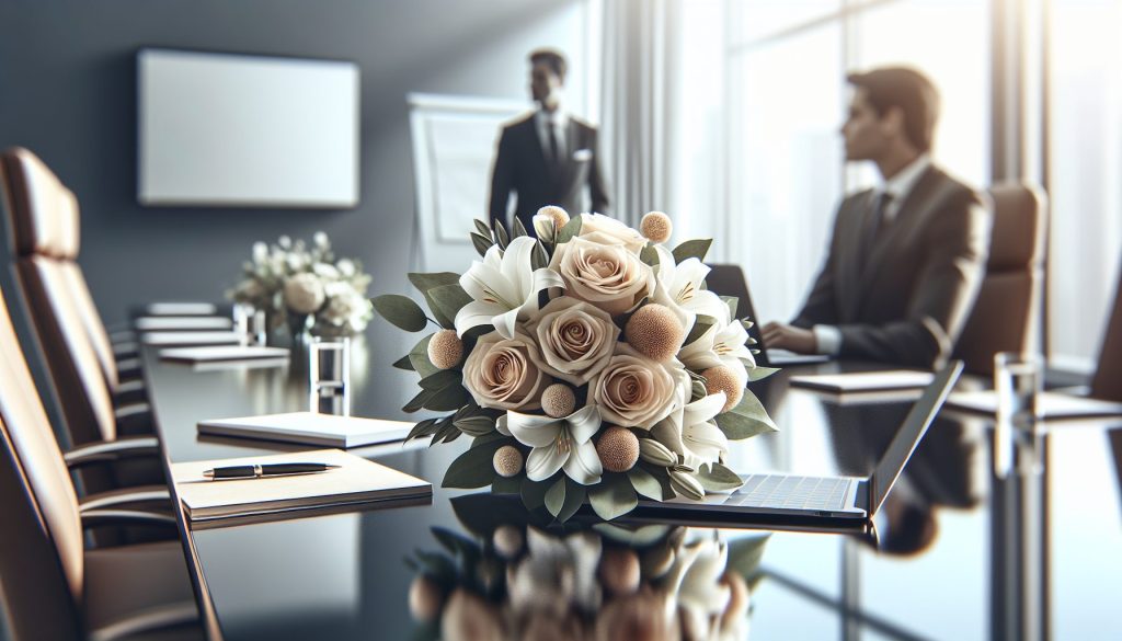 Как выбрать букет для деловой встречи: когда уместно дарить