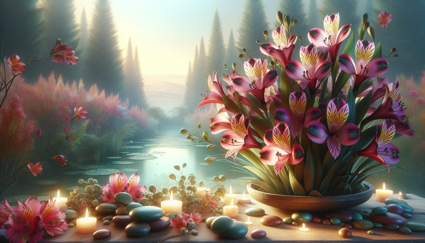 Альстромерия как символ внутренней гармонии