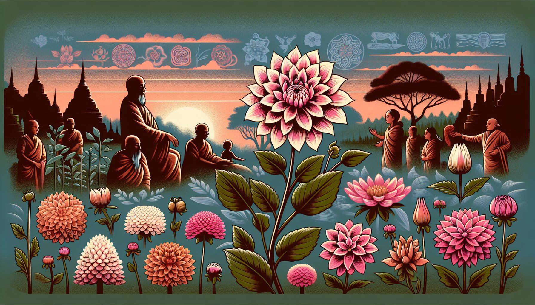 Истоки и культурное значение георгина