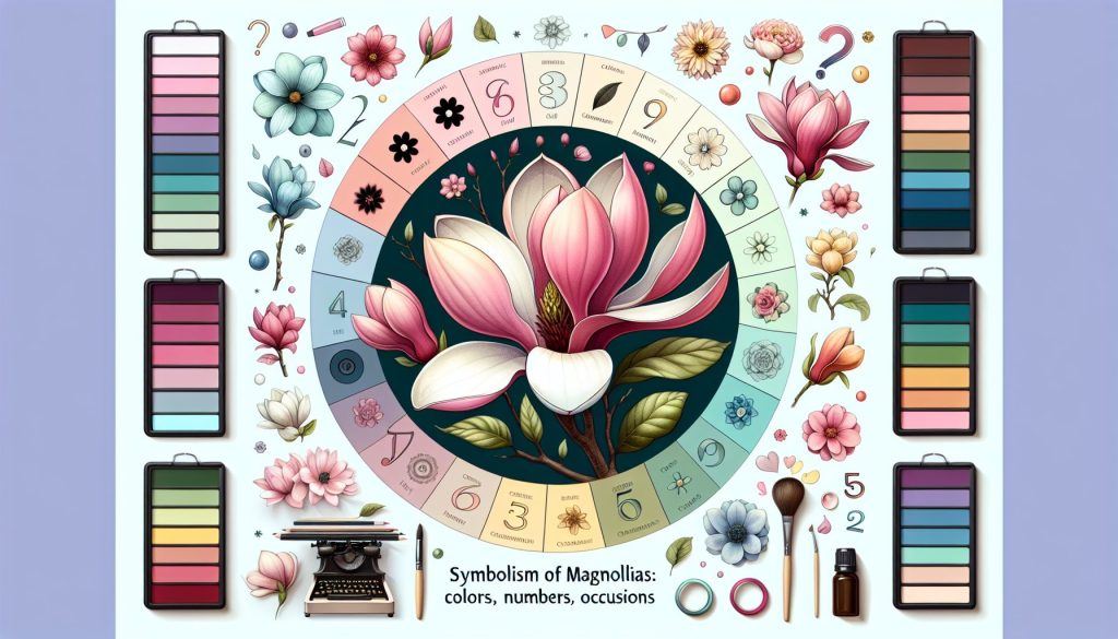 Символика магнолий: цвета, число, поводы