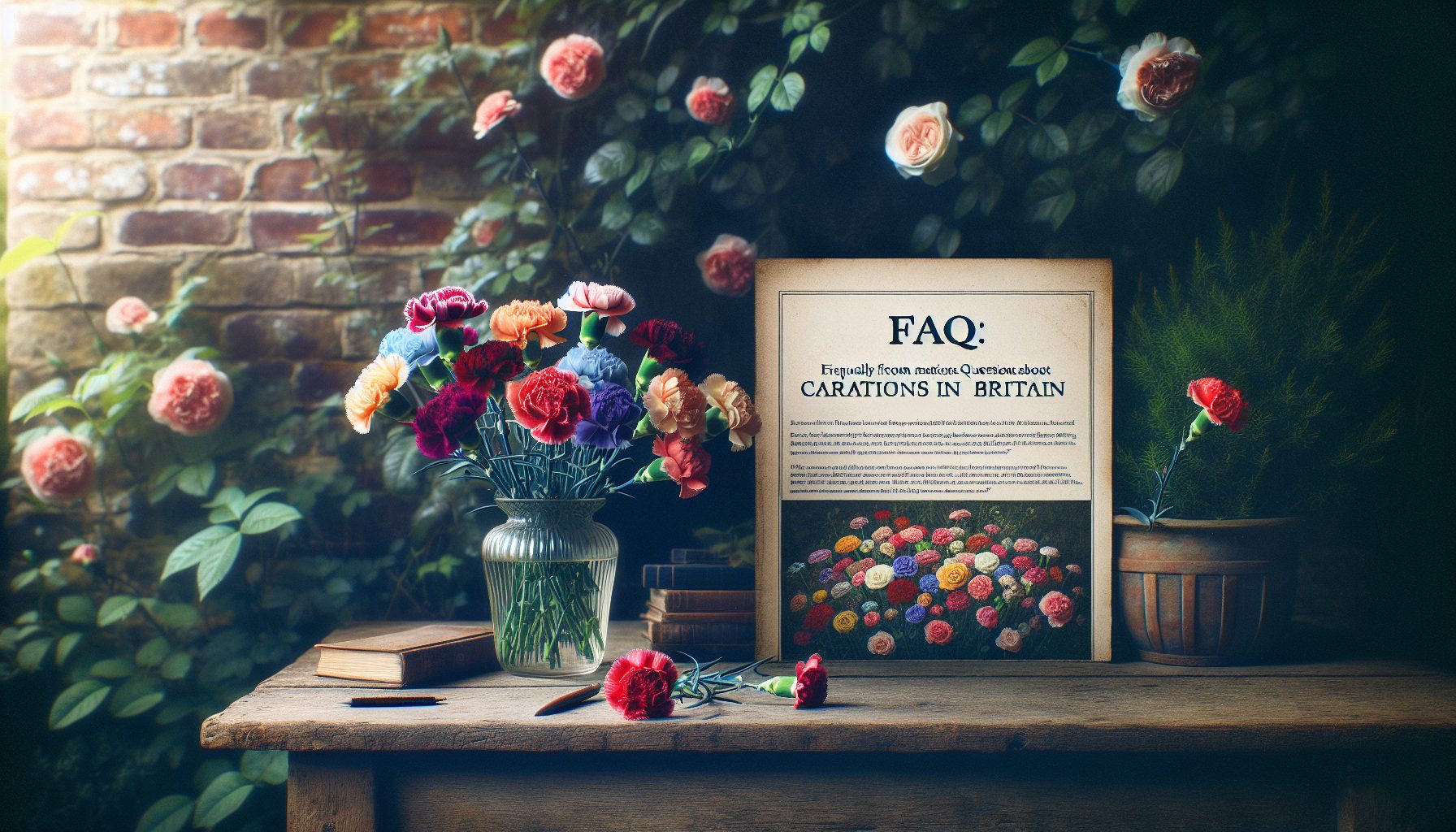 FAQ: частые вопросы о гвоздиках в Британии