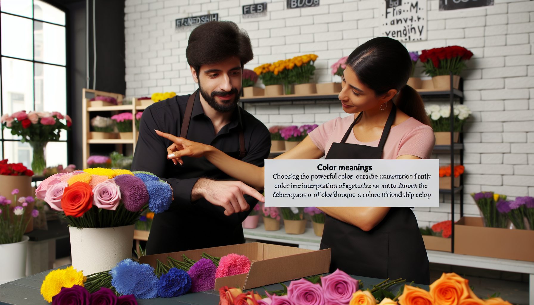 Как цвет влияет на восприятие жеста