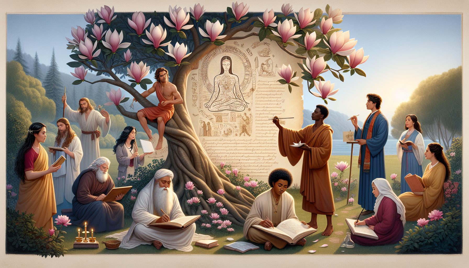 Магнолия в голосах верующих и поэтов