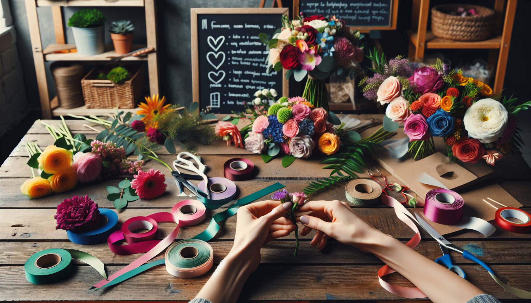 Как правильно вручать букет