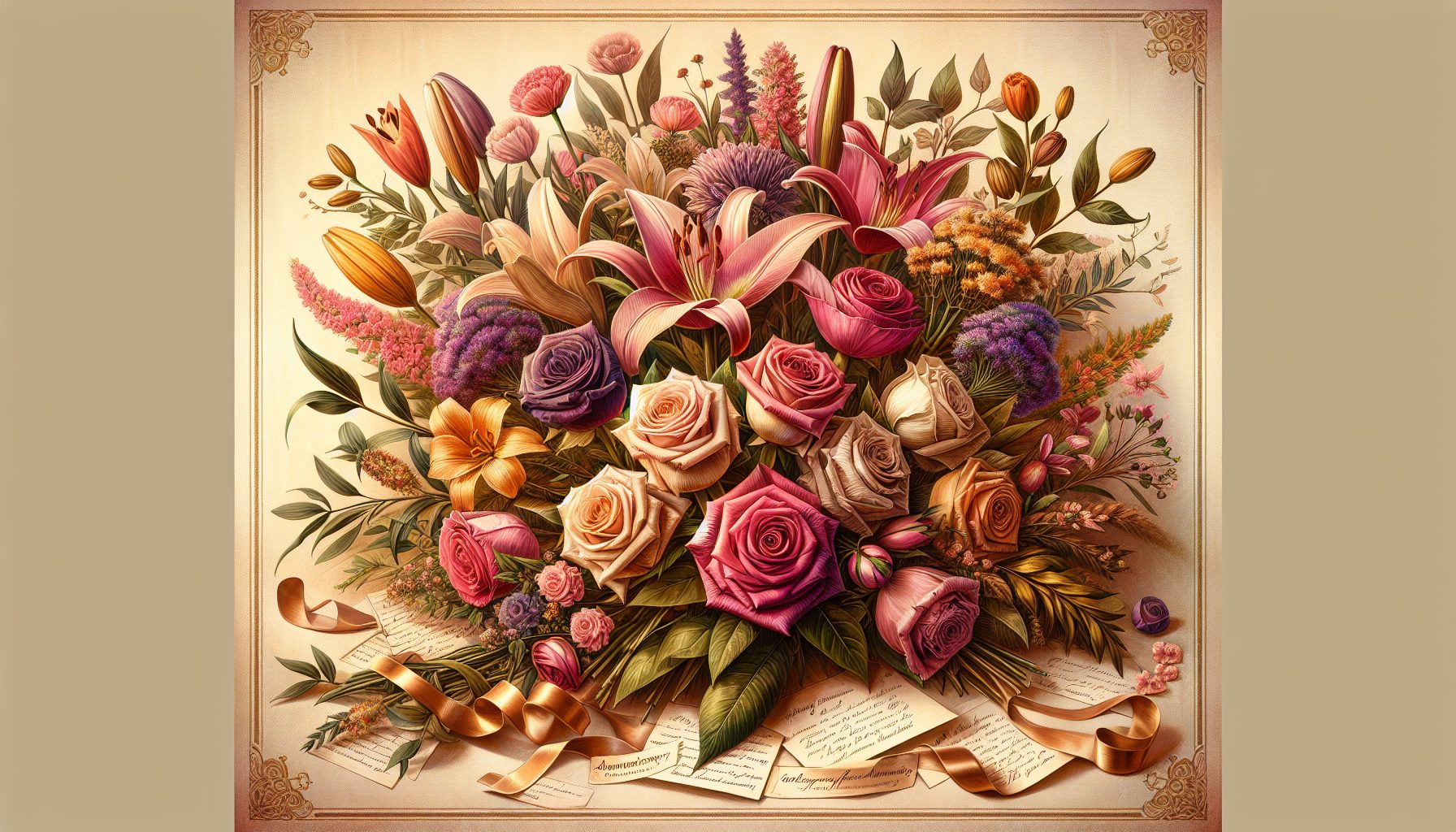 Зачем разбираться в символике букетов на юбилей