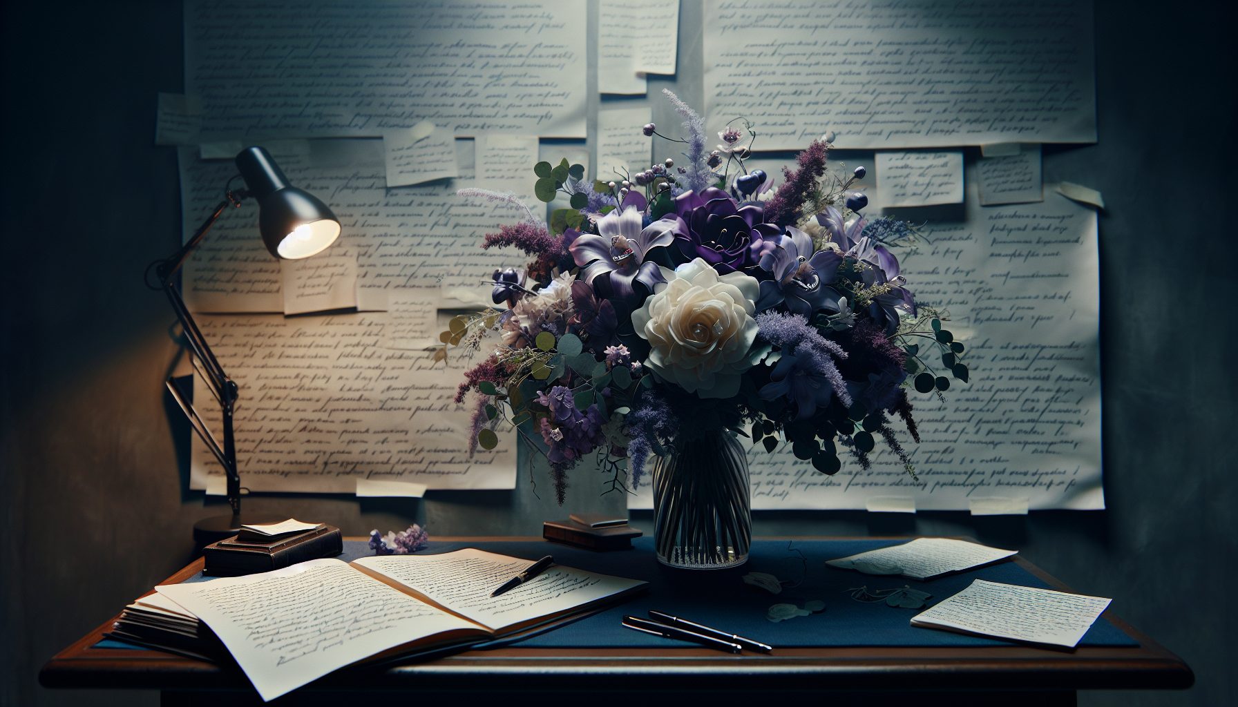 Для каких случаев подходит фиолетово-белый букет