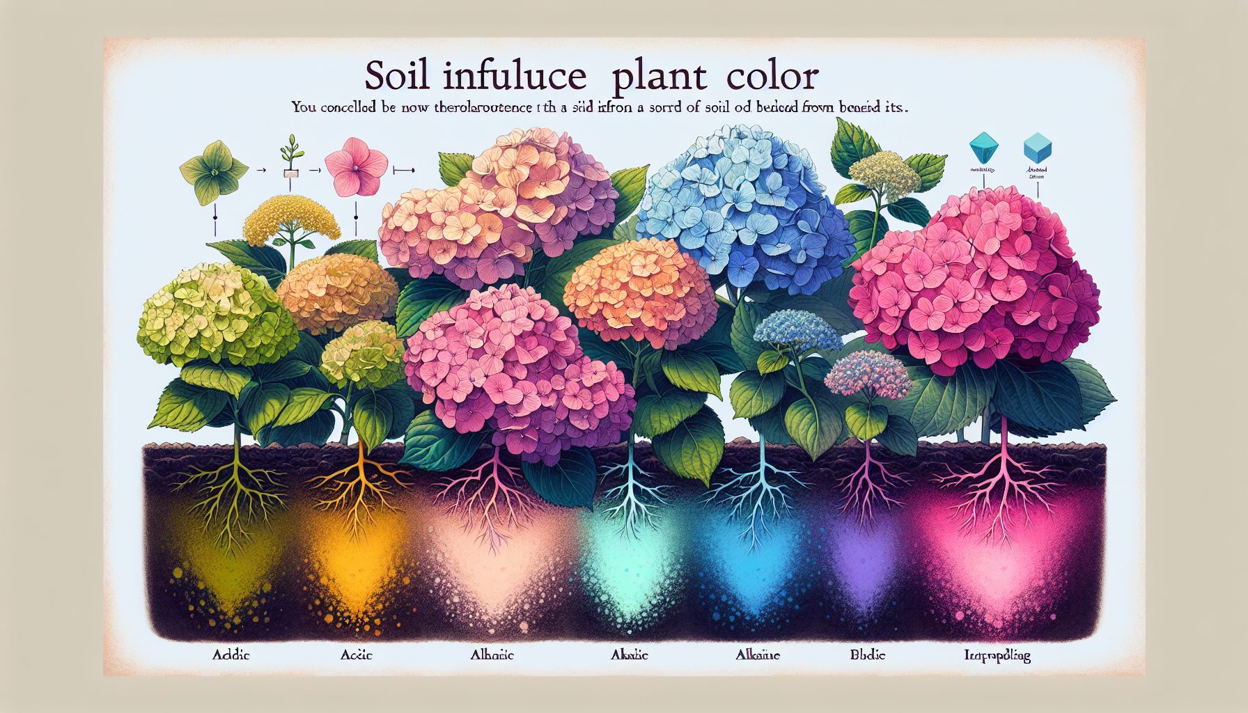 Зависимость цвета от почвы и её символика