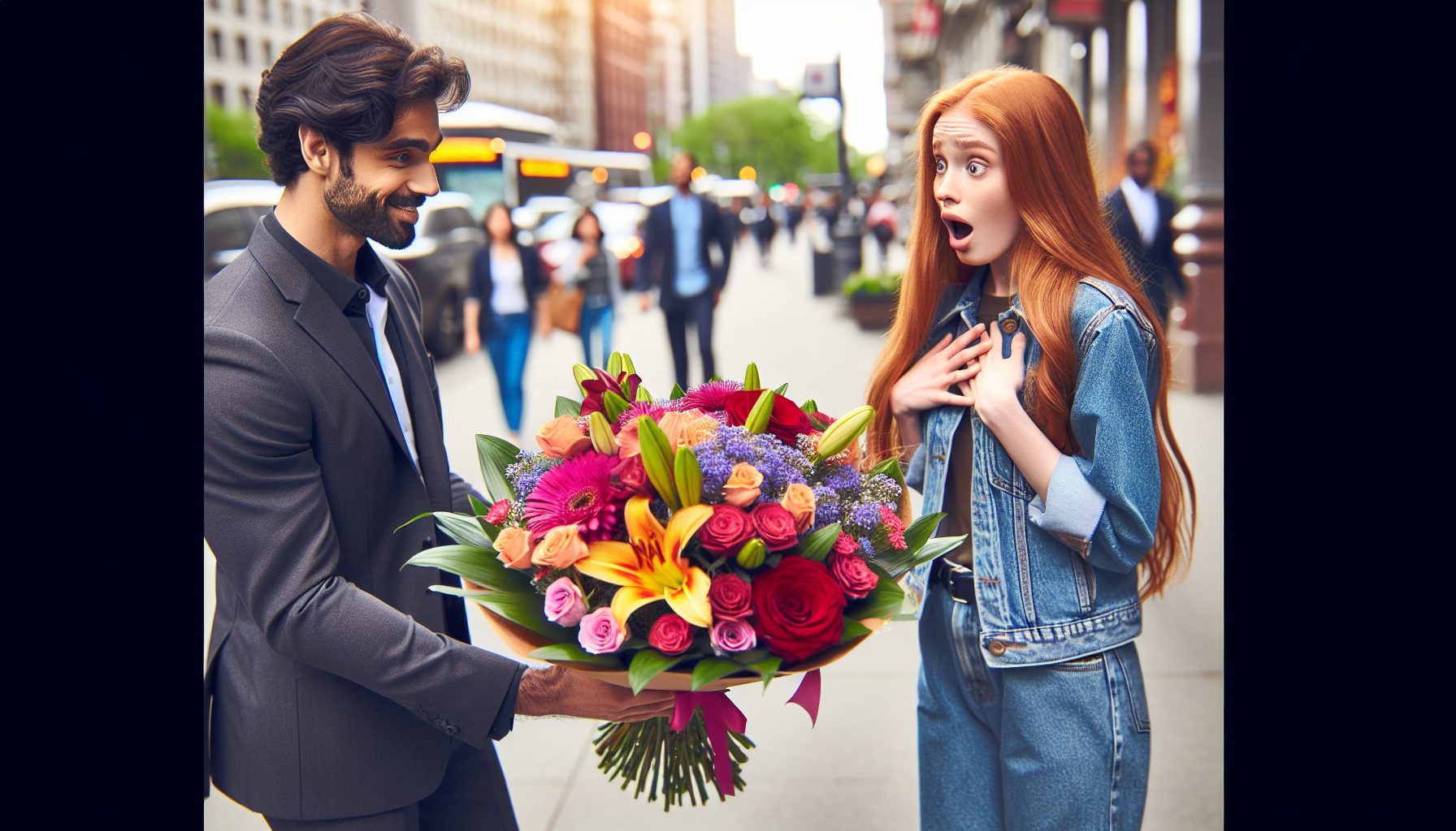 Как принять букет и не растеряться