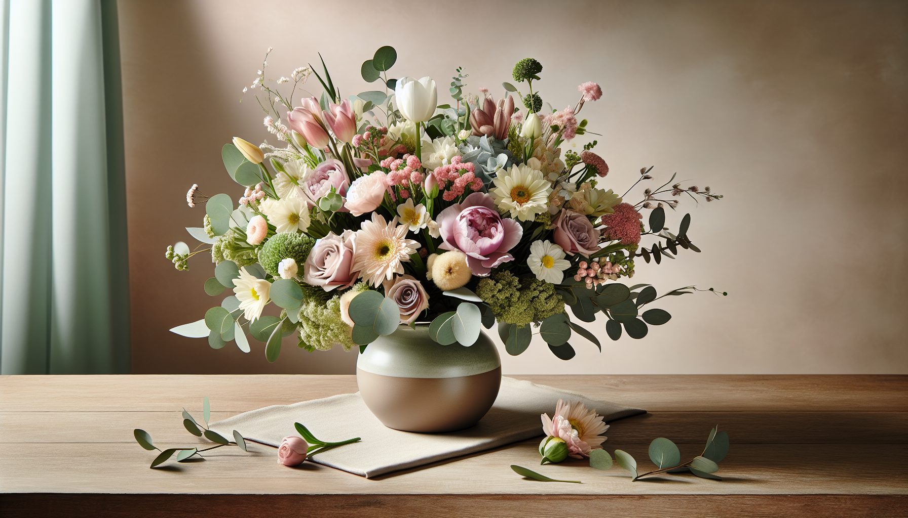 Композиция и форма букета