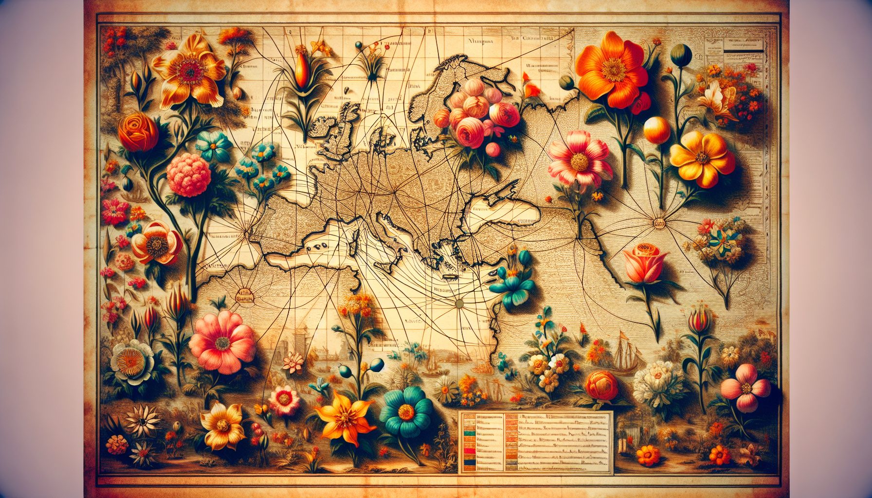 Как язык цветов пришел в Европу