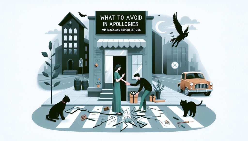 Чего избегать в извинения: ошибки и суеверия