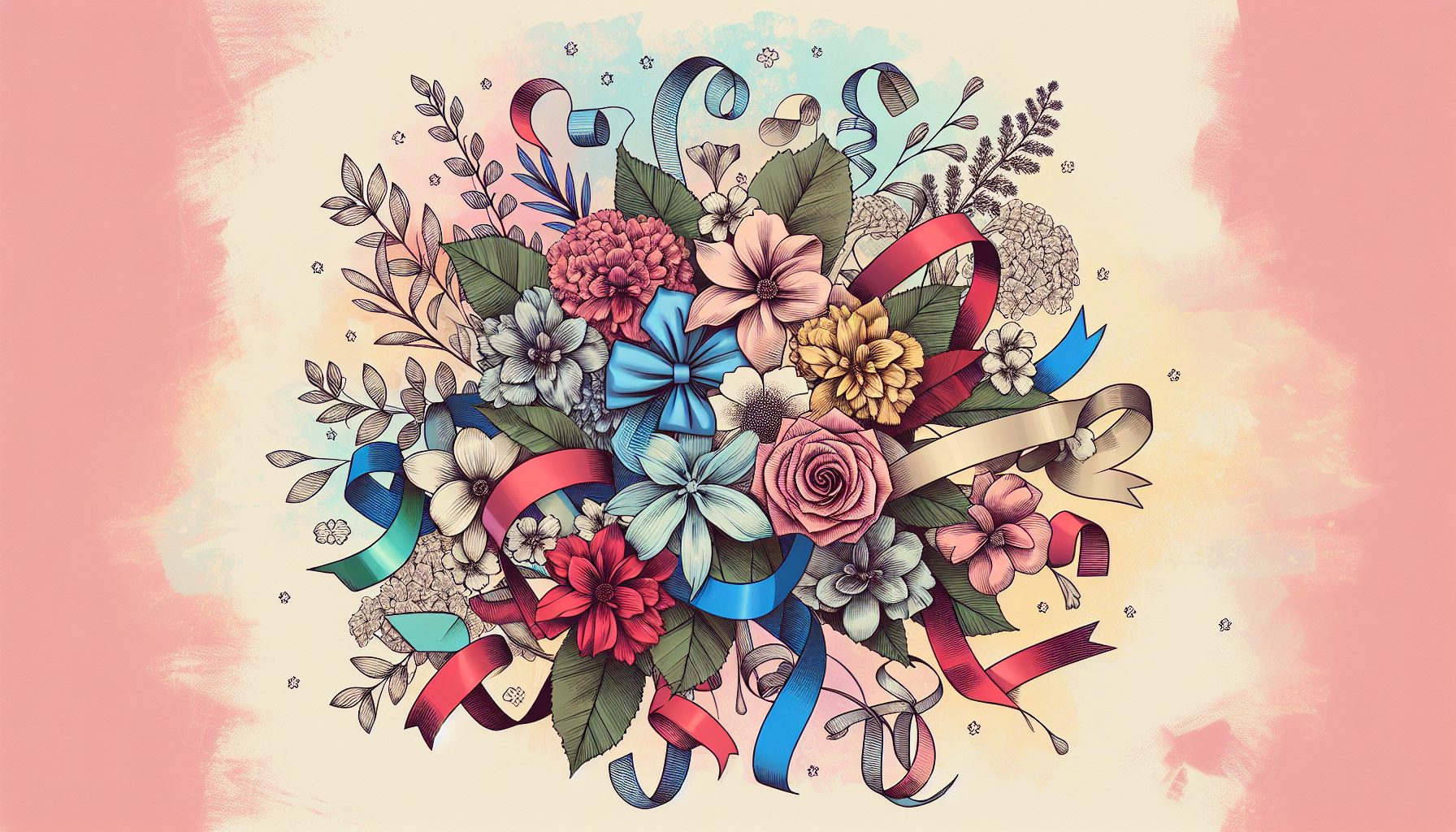 Типичные ошибки при сочетании цветов и лент