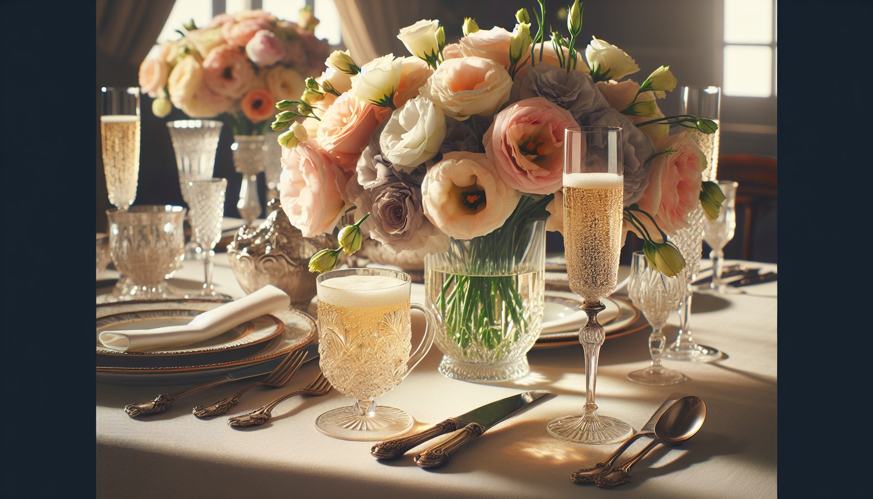 Где и когда уместен шампань букет