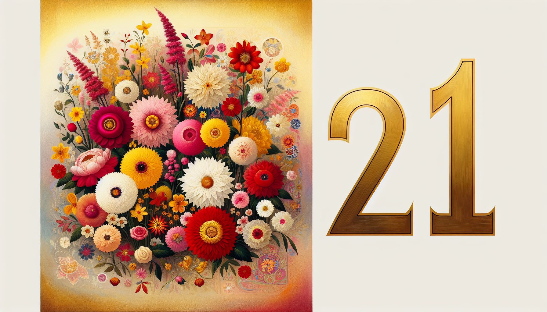 Цветы и числа в русской традиции