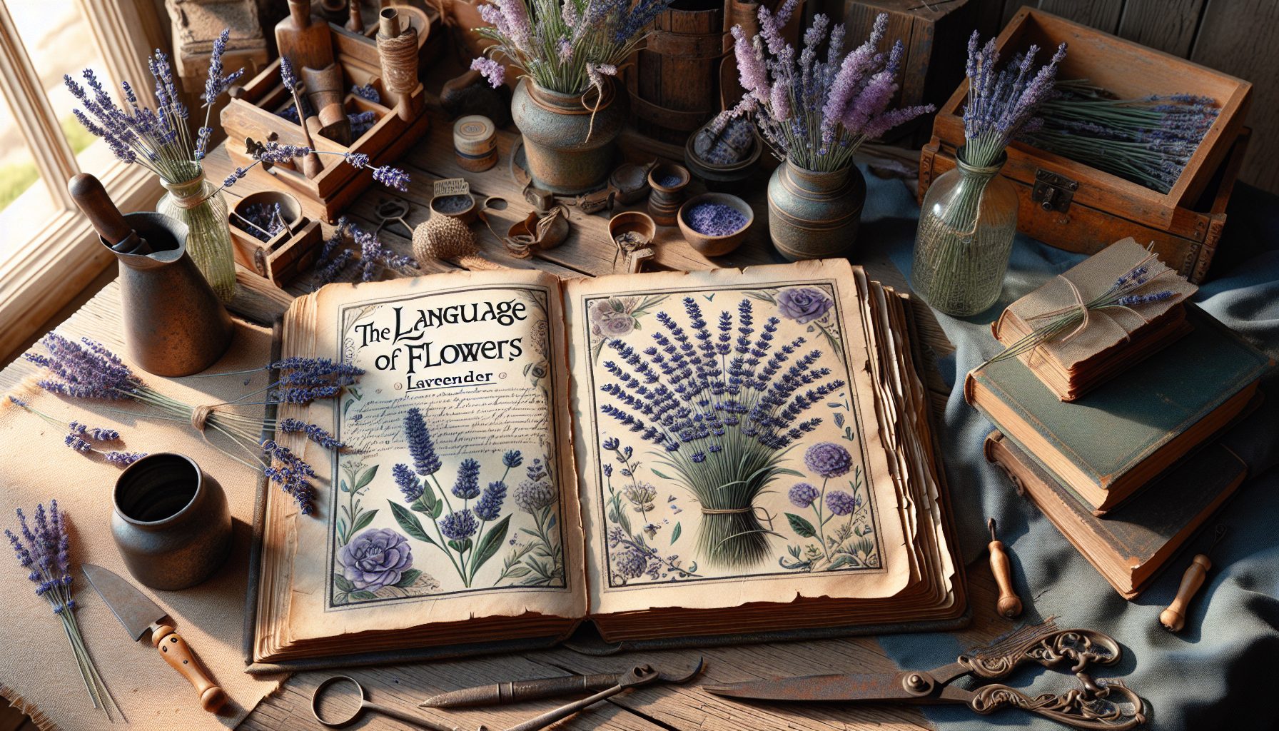 Почему язык цветов все еще жив, и как сюда вписалась лаванда