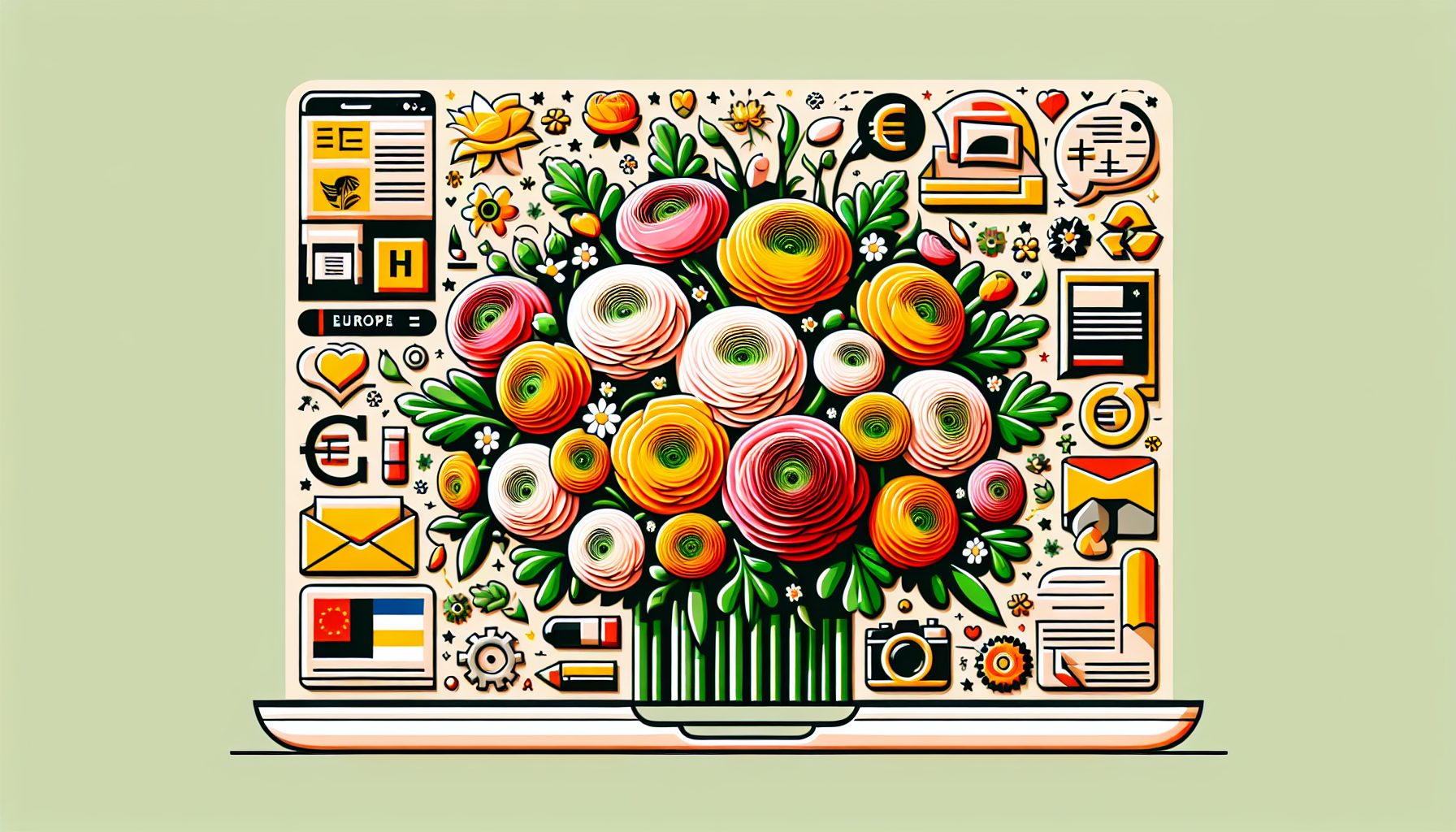 Современные ассоциации и язык цветов