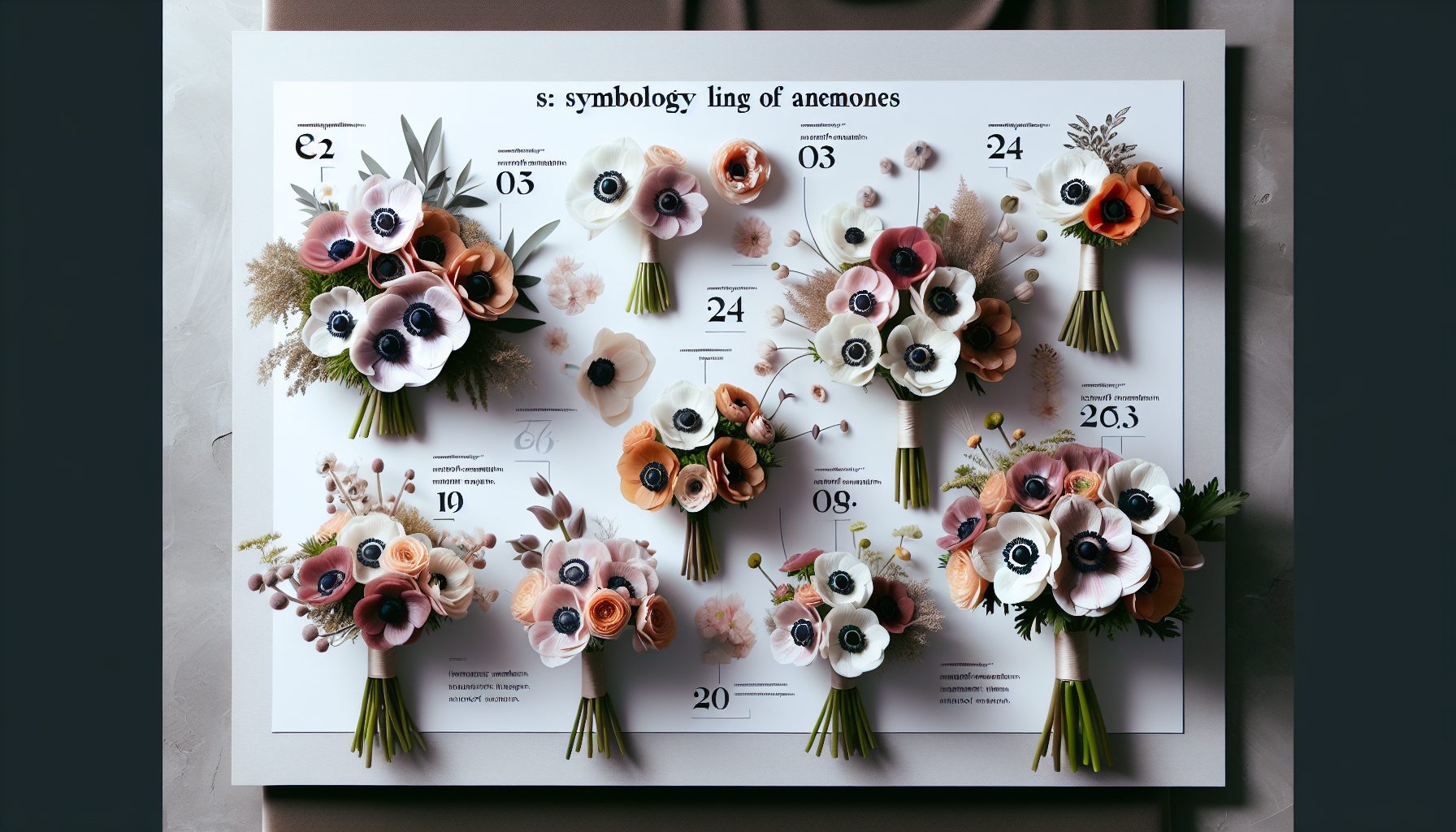 Число анемонов в букете и его влияние на смысл