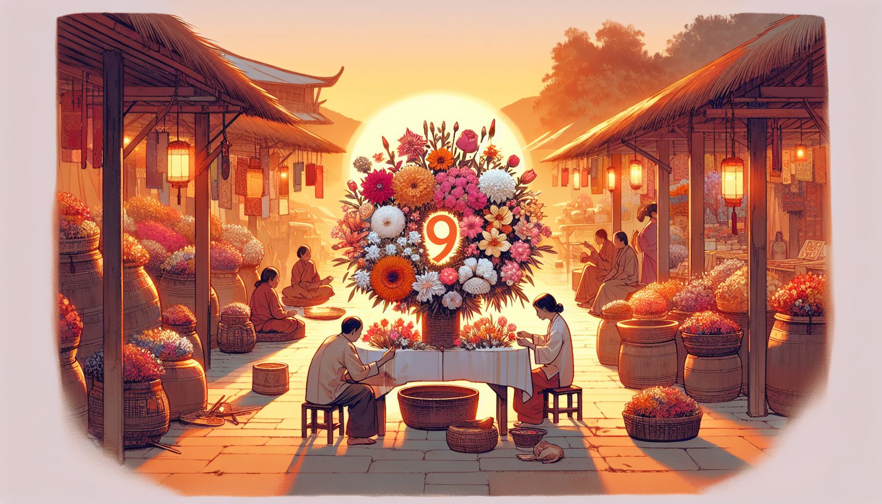 Как появилась традиция считать цветы