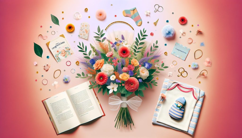 Как выбрать букет для рождения ребёнка: правила сочетания