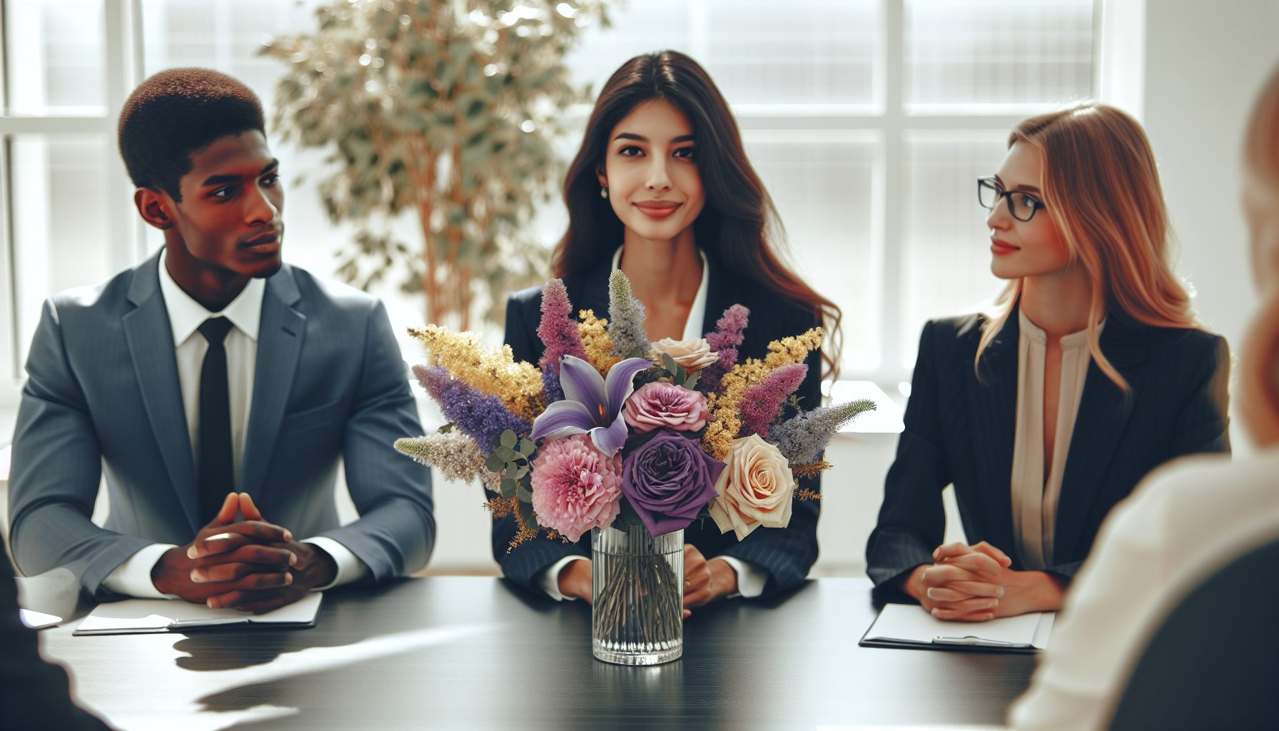 Цветы как язык деловых отношений