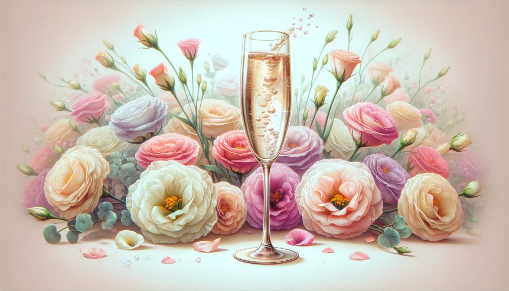 Что означает шампань букет из эустом