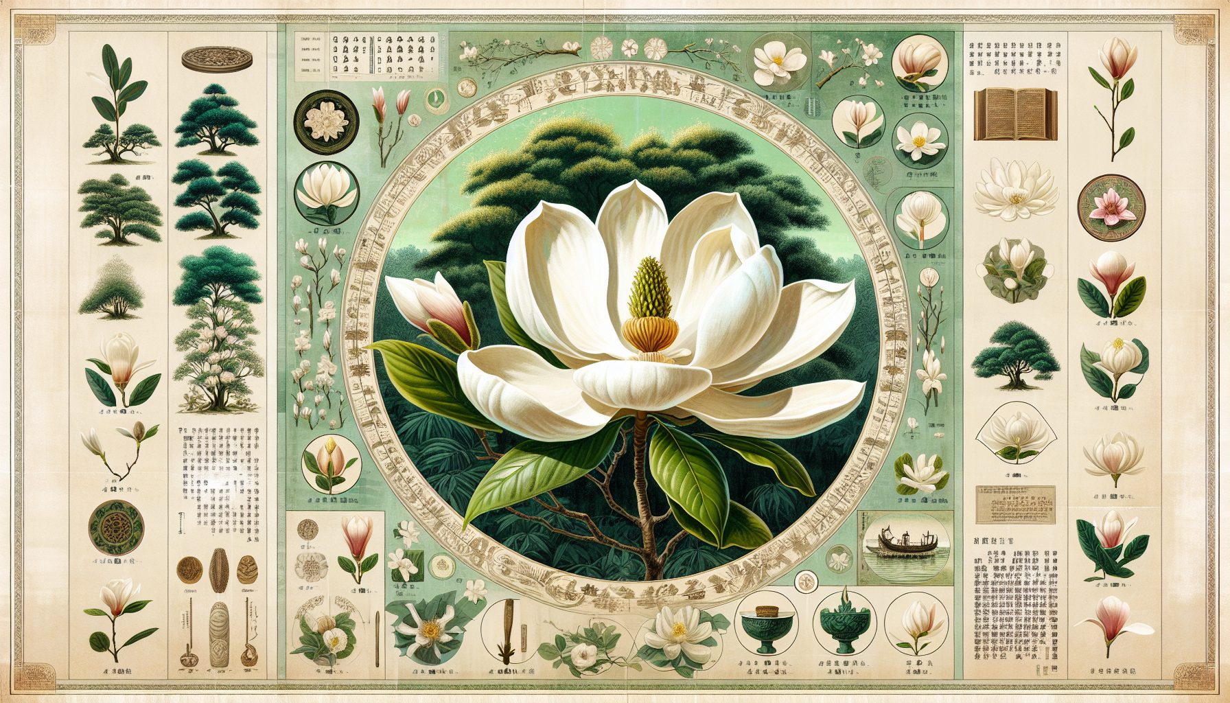 Истоки и культура магнолии