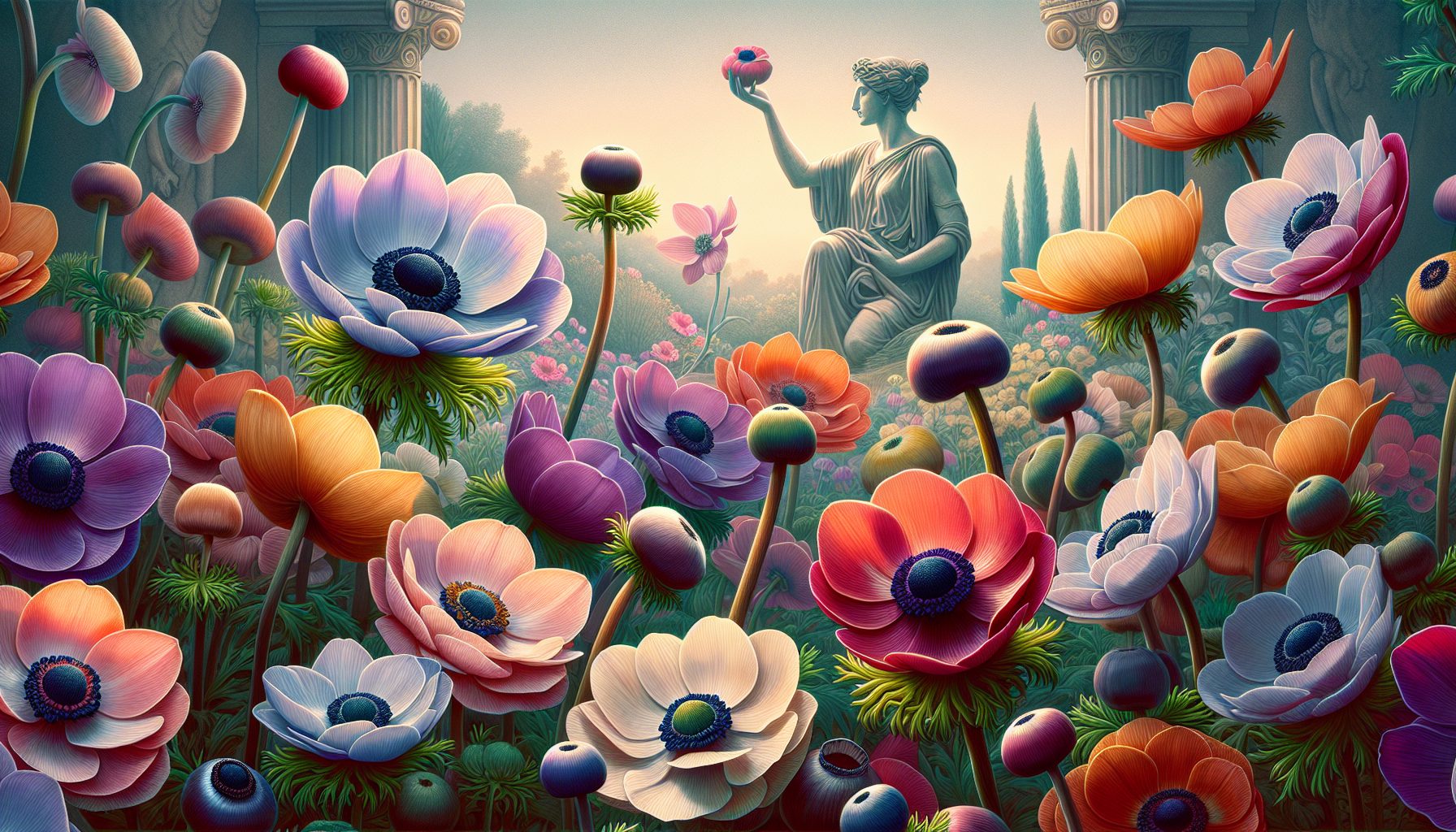 Мифы и корни: как анемоны стали символами чувств