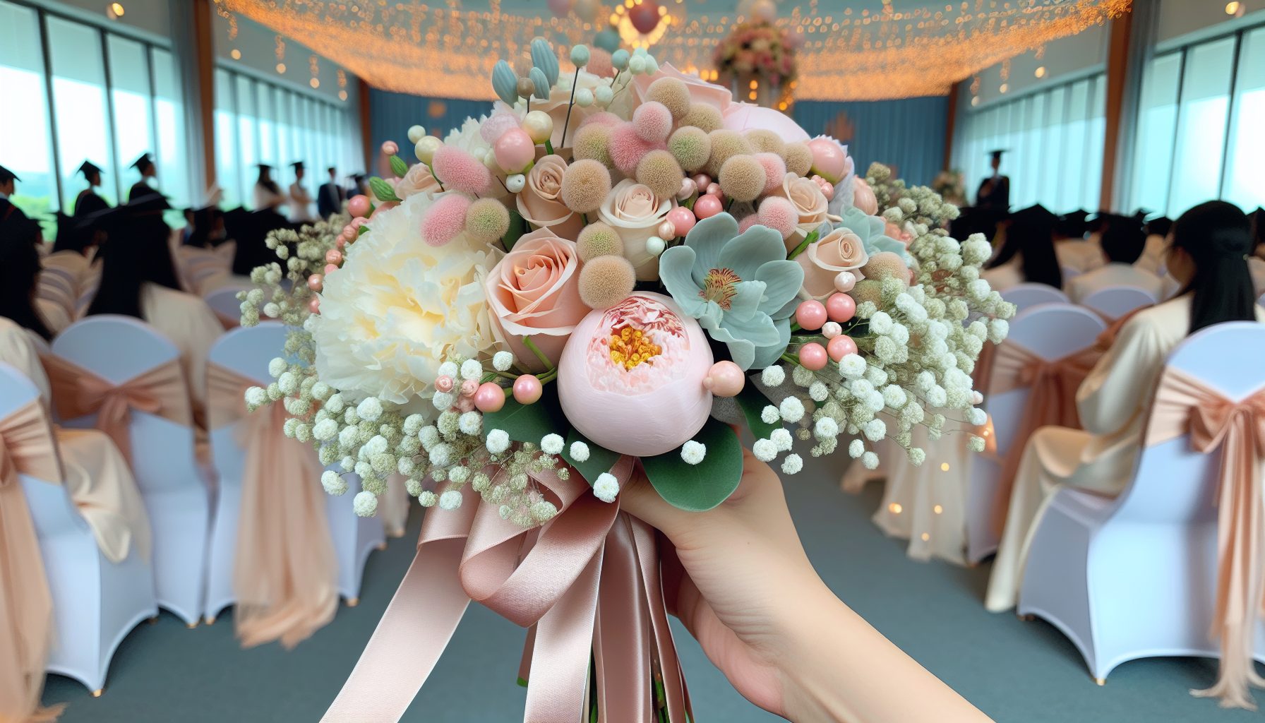 Букет выпускницы: изящество вместо пафоса