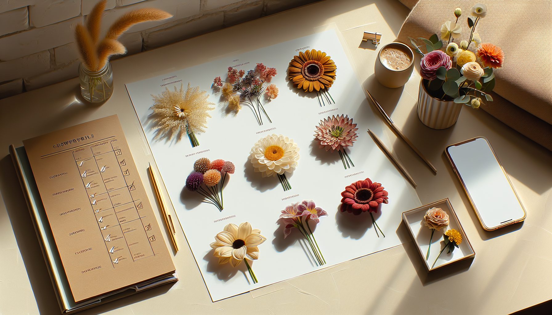 Советы по выбору букета из девяти цветов