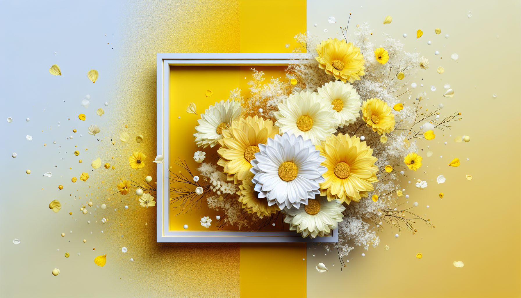 Эмоциональное значение сочетания жёлтого и белого